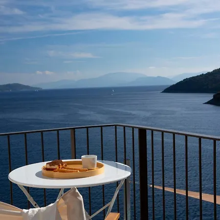 Kalamos - Modern In Bay With Direct Access To Sea Villa Szívota