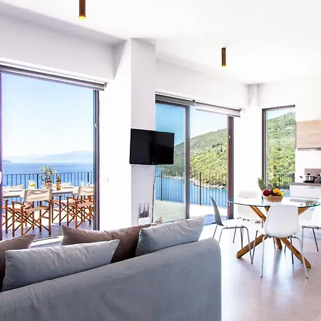 Kalamos - Modern In Bay With Direct Access To Sea Villa