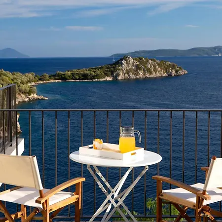Kalamos - Modern In Bay With Direct Access To Sea Szívota