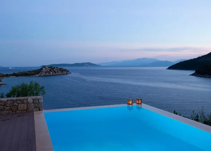 Kalamos - Modern In Bay With Direct Access To Sea וילה *