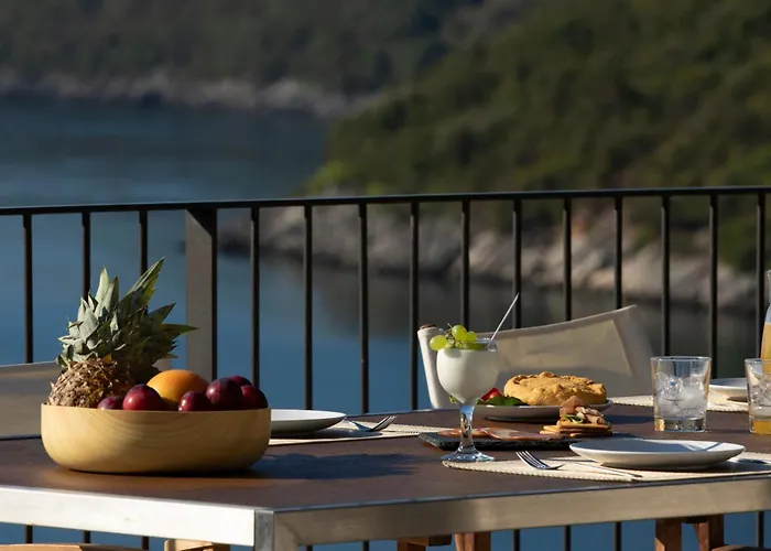 וילה Kalamos - Modern In Bay With Direct Access To Sea *