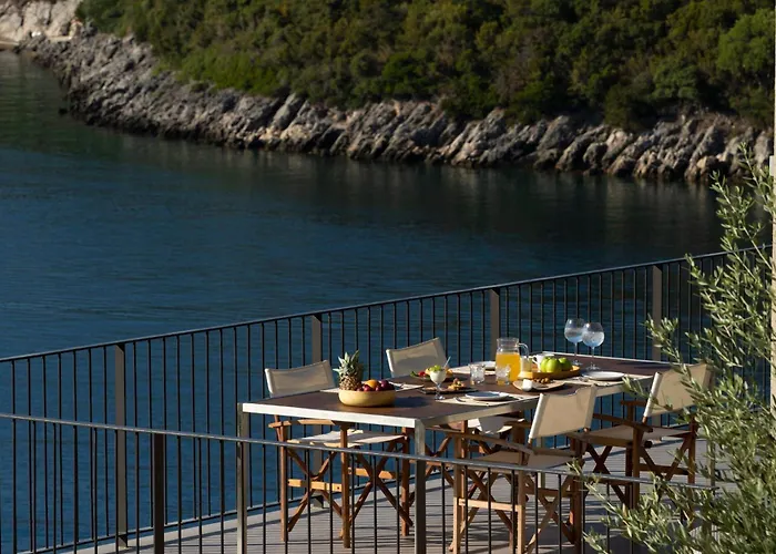וילה Kalamos - Modern In Bay With Direct Access To Sea
