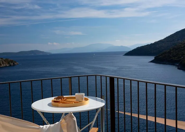 Kalamos - Modern In Bay With Direct Access To Sea וילה סיבוטה