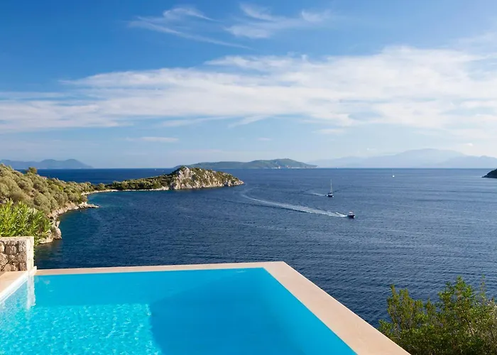 Kalamos - Modern In Bay With Direct Access To Sea Villa *