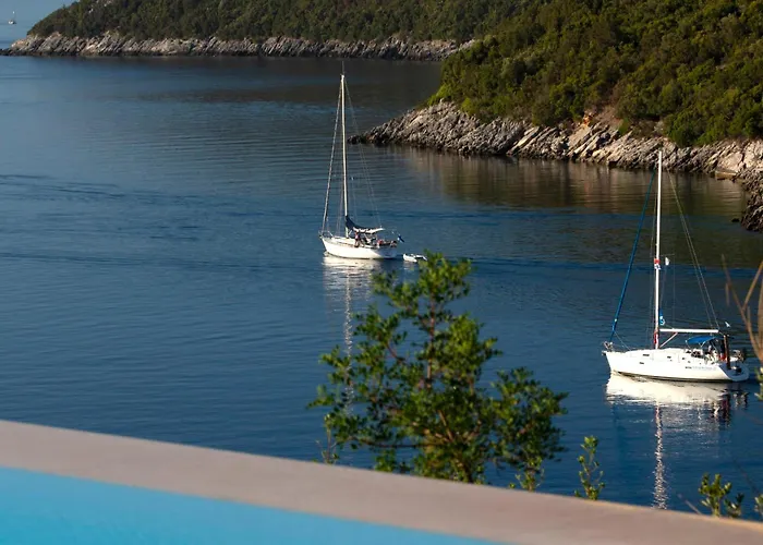 וילה Kalamos - Modern In Bay With Direct Access To Sea
